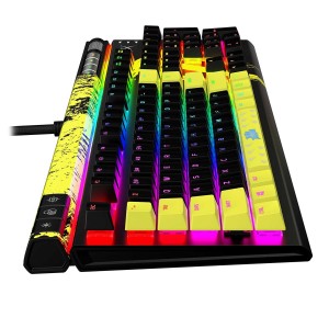 کیبورد گیمینگ با سیم هایپرایکس مدل Alloy Elite 2 TTT Edition